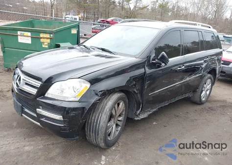 2012 Mercedes-Benz Gl 450 4Matic z USA, uszkodzony, nr VIN 4JGBF7BE5CA791676